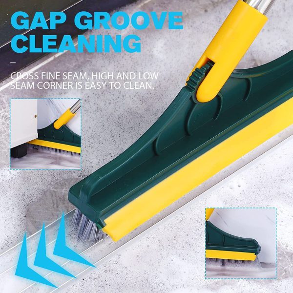 2 In 1 Floor Cleaning Brush Bathroom Tile Windows Floor Cleaning Brush