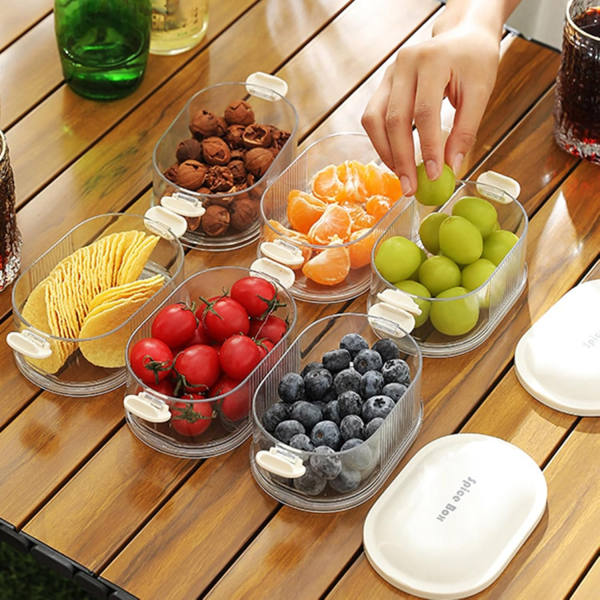 4 Layers Multi-layered Seasoning SpiceStorage Box, Multi Tableware Set Accessories