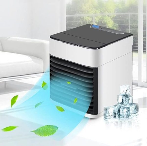 Air Ultra Portable Home Air Cooler | Portable Personal Air Conditioner,2x Cooling Power With Night Light Add Ice Cubes For Special Cooling