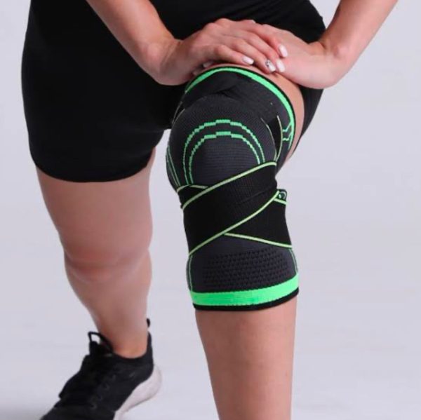 Knee Support Band For Pressure Weaving With 3d Weave Protection