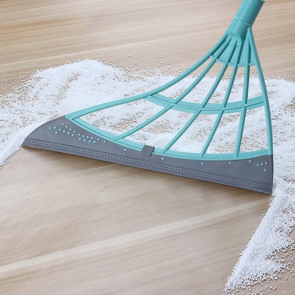 Washroom And Kitchen Wiper With Rubber Squeegee