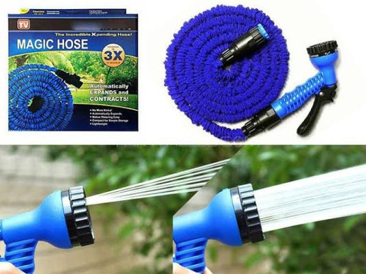 Flexible Magic Water Hose Pipe With Spray