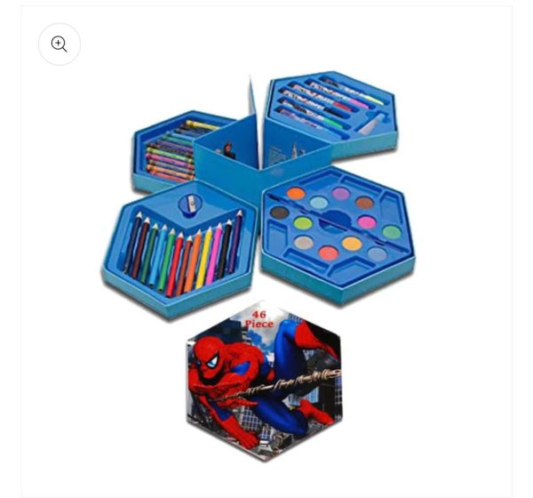 46 Pcs Painting Colour Kit For Kids, Fun Disn