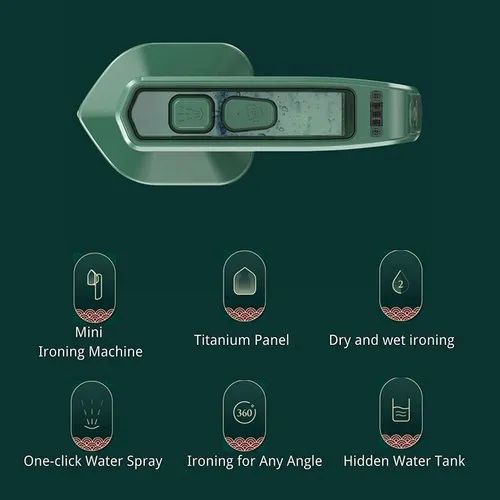 Micro Steam Iron Handheld Household Portable Ironing Machine Garment Steame